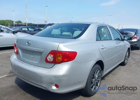 2009 Toyota Corolla из США, поврежденный, VIN JTDBL40E699057184